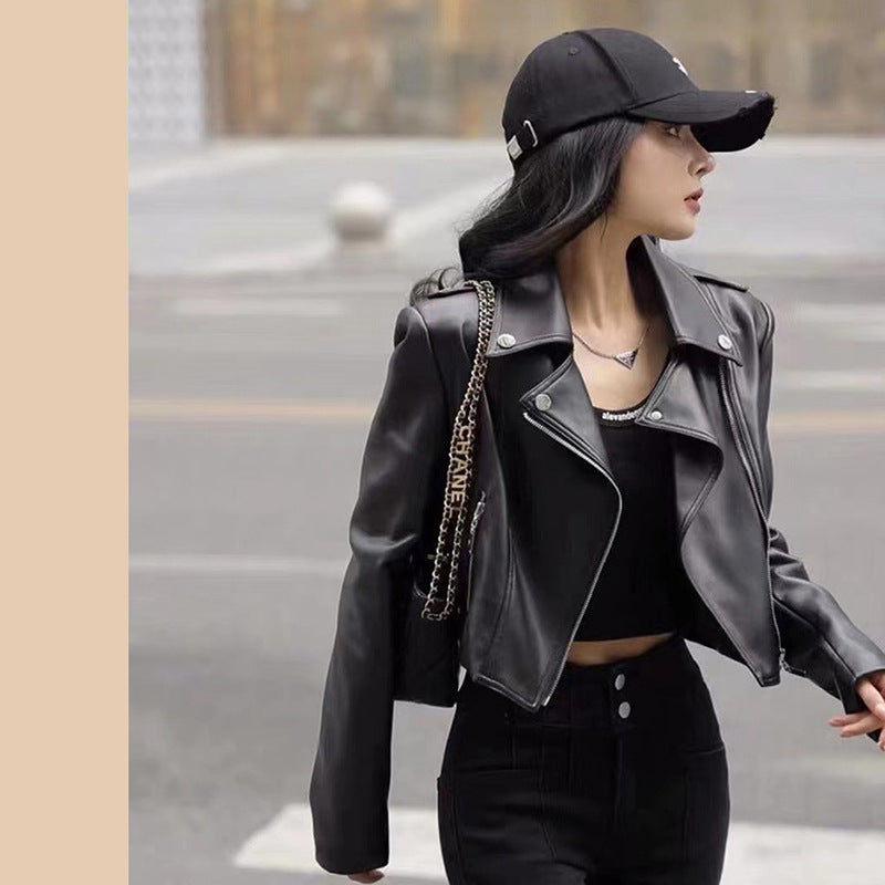 NoirEdge High-Waist Jacket
