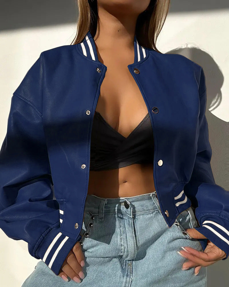 RogueRide PU Leather Jacket