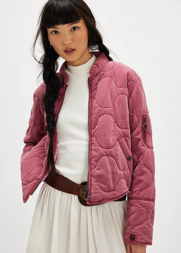 The Elowen Quilted Cotton Coat