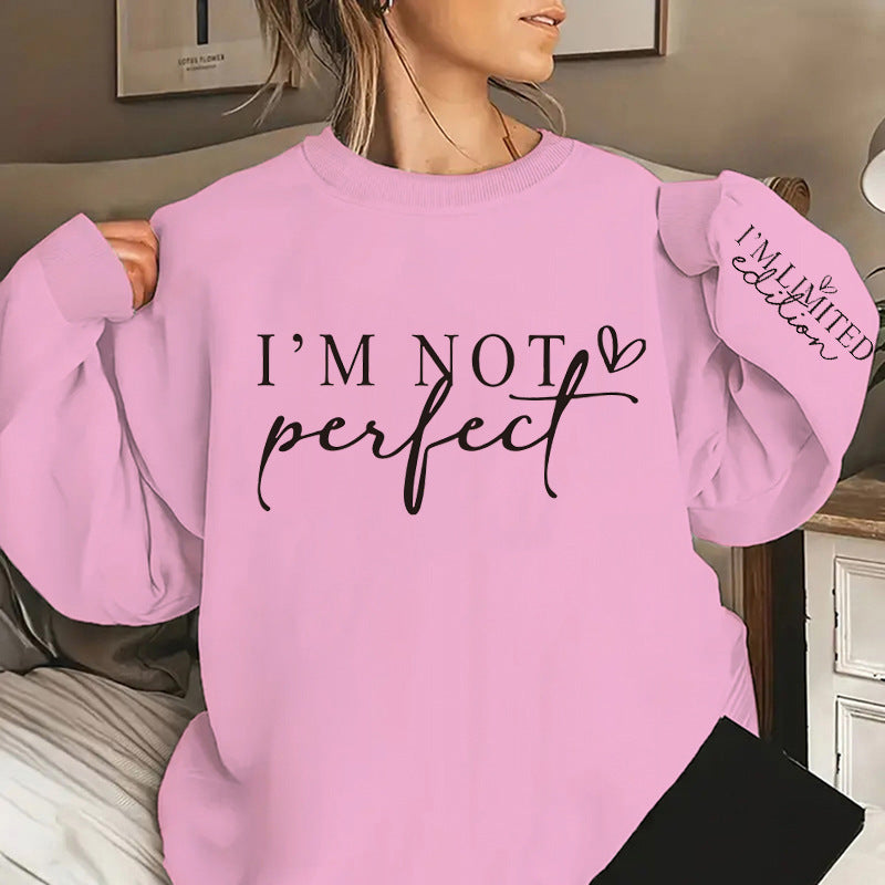 GlobalChic Letter Sweater