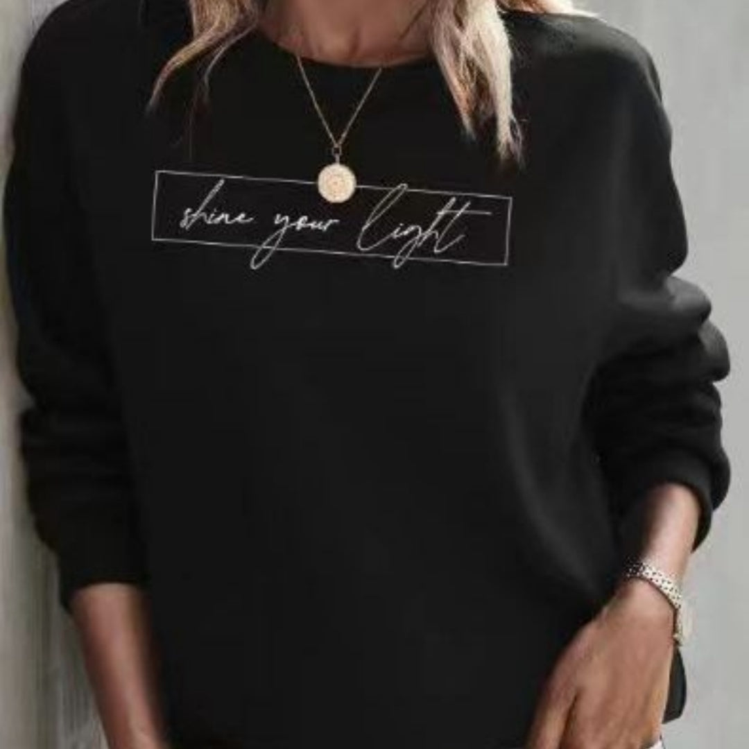 PrintEase Relaxed Sweatshirt