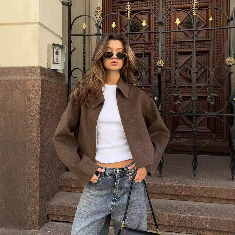 Rustique Retro Zip Coat