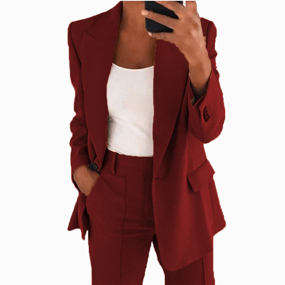 Serenique Button-Up Blazer