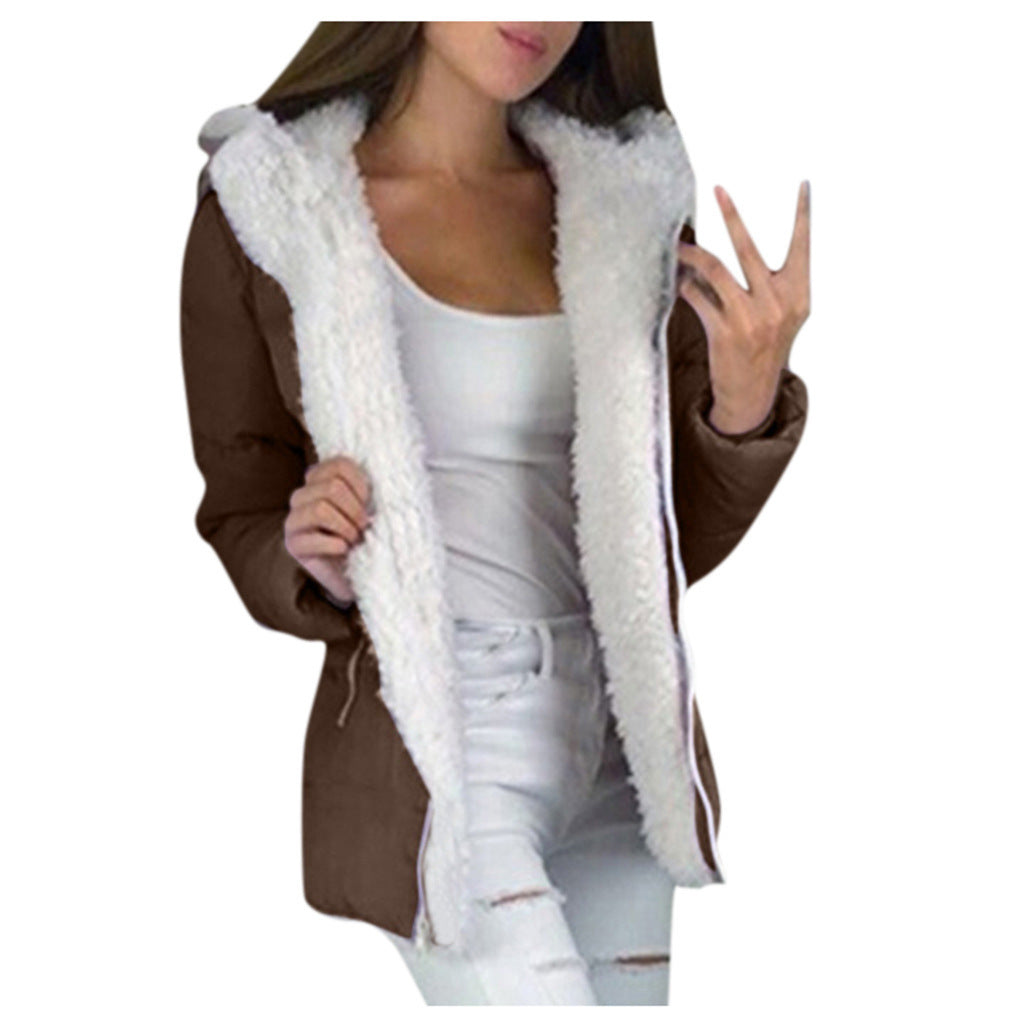 CozyCore Fleece-Lined Hooded Jacket