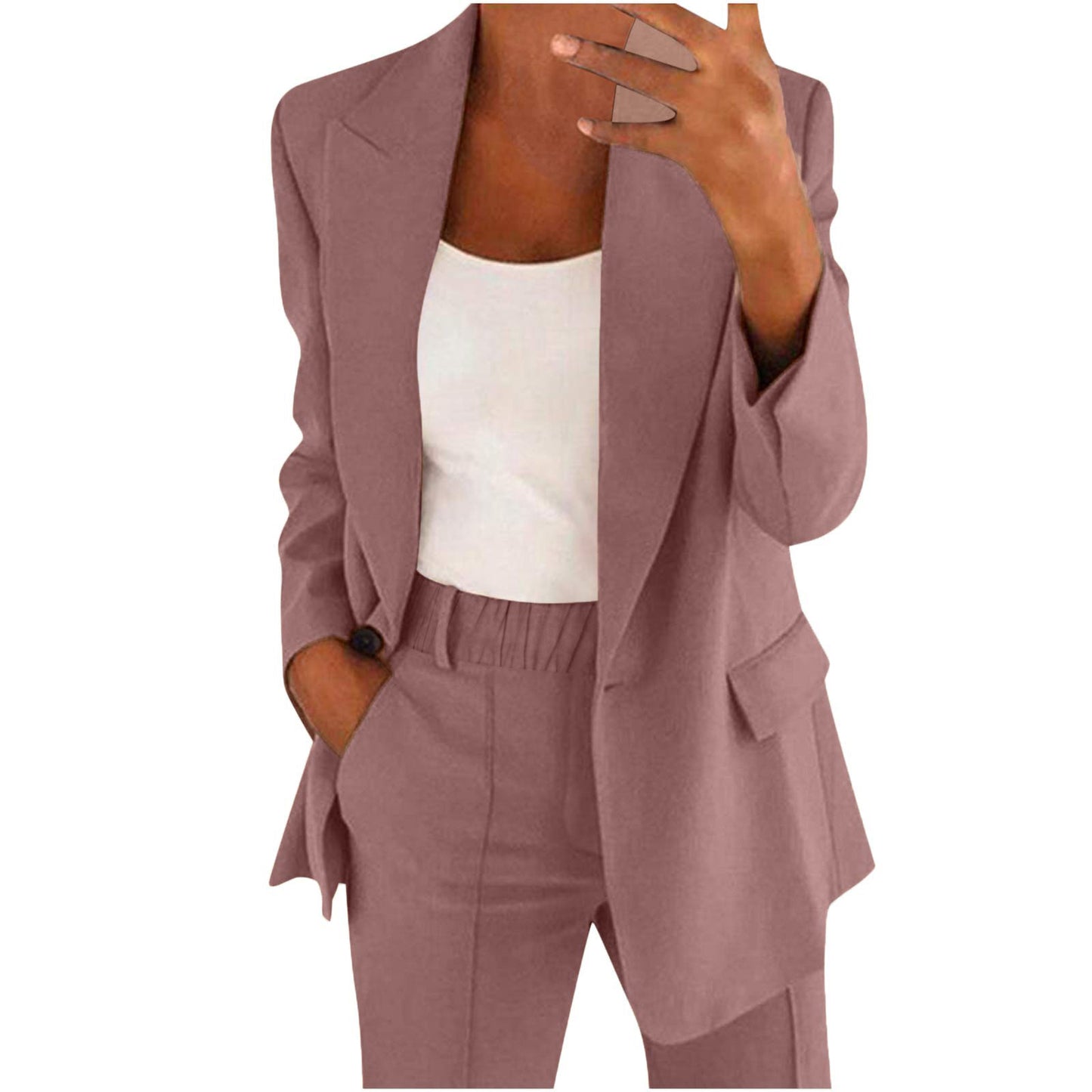 Serenique Button-Up Blazer