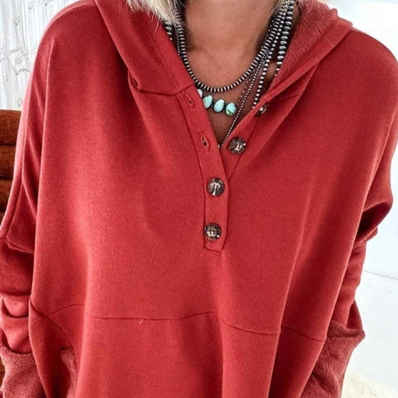 EaseHood Loose Sweater