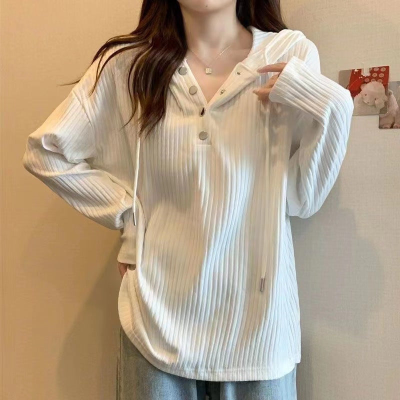 CozyEase Plus Hooded Tee
