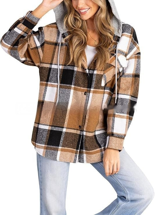 Highland Luxe Oversized Plaid Coat