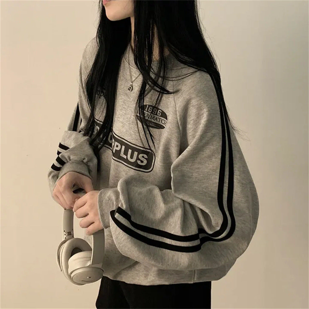 NoirEase Korean Round Neck Sweater