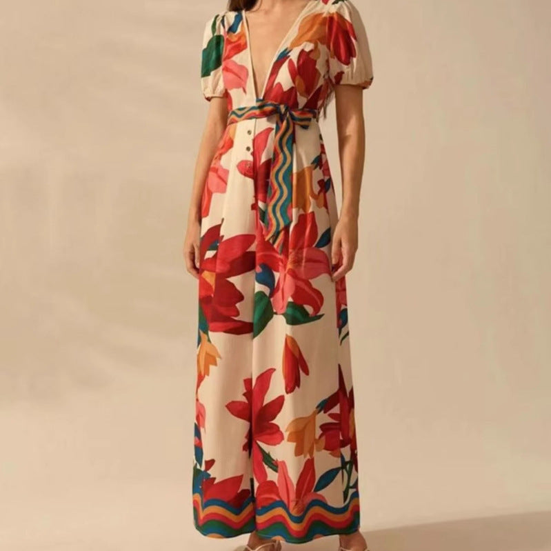 VeraLuxe Bloom Jumpsuit