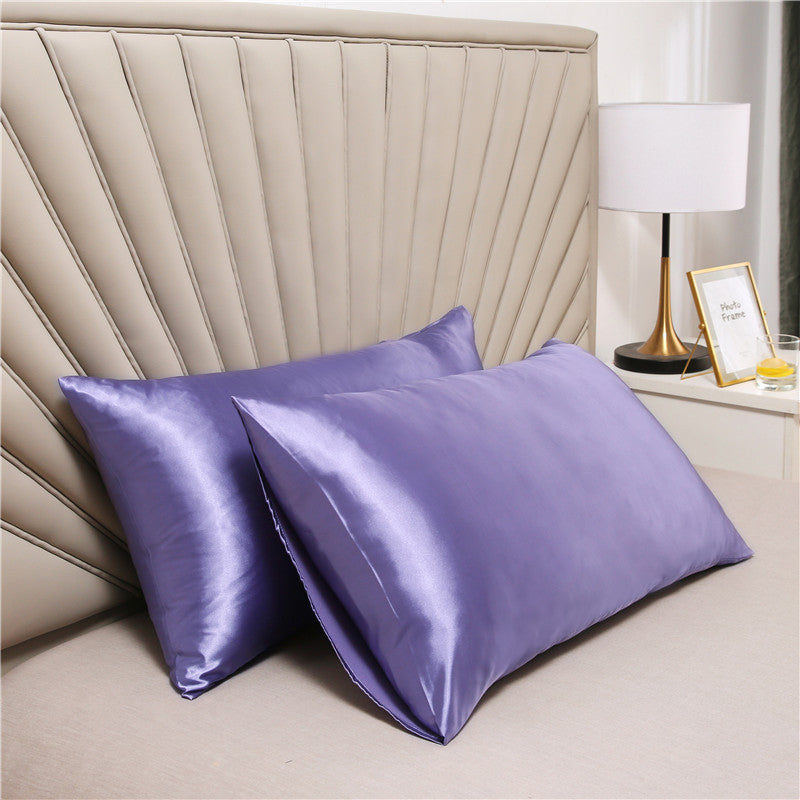 Bedding Washed Silk Pillowcase Single
