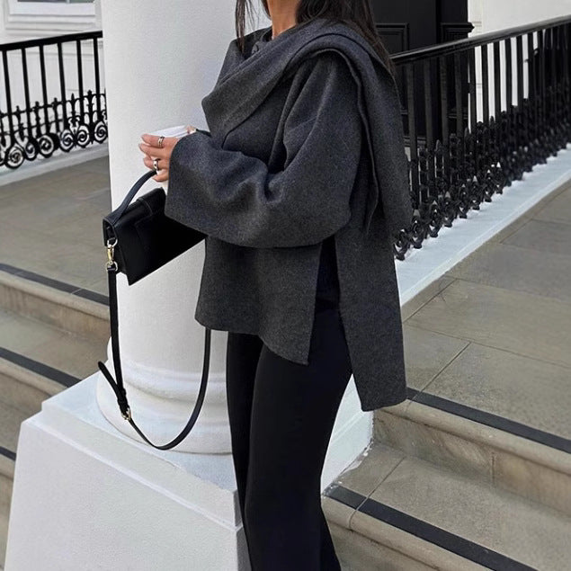 KnitÉlan Shawl Cape