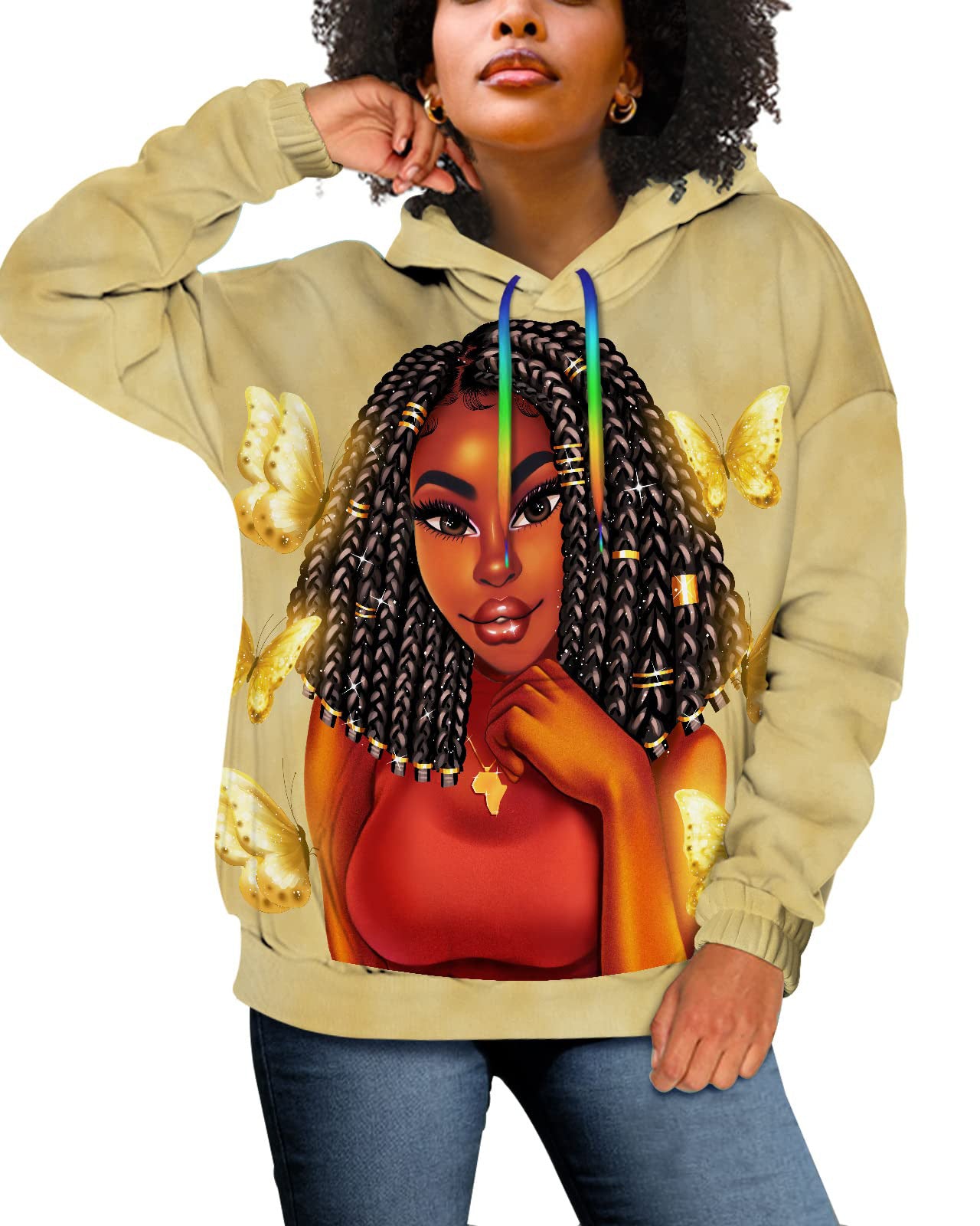 InspirePrint Autumn Hoodie