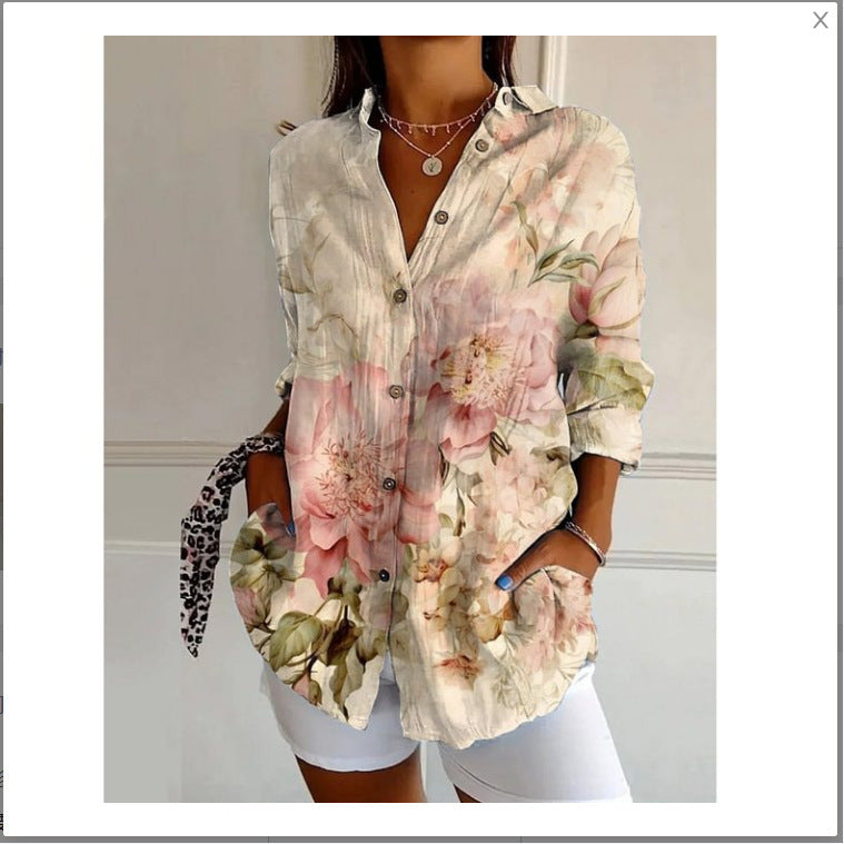 Celestia Fleur 3D Bloom Shirt
