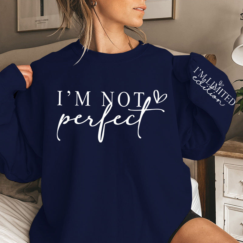 GlobalChic Letter Sweater