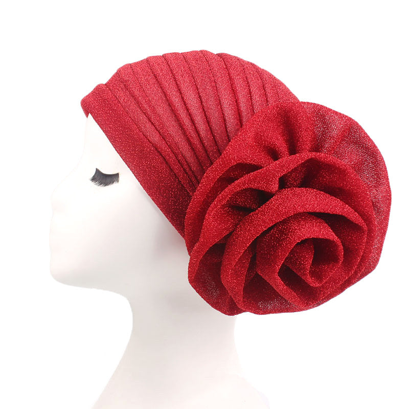 Bright silk large flower headband