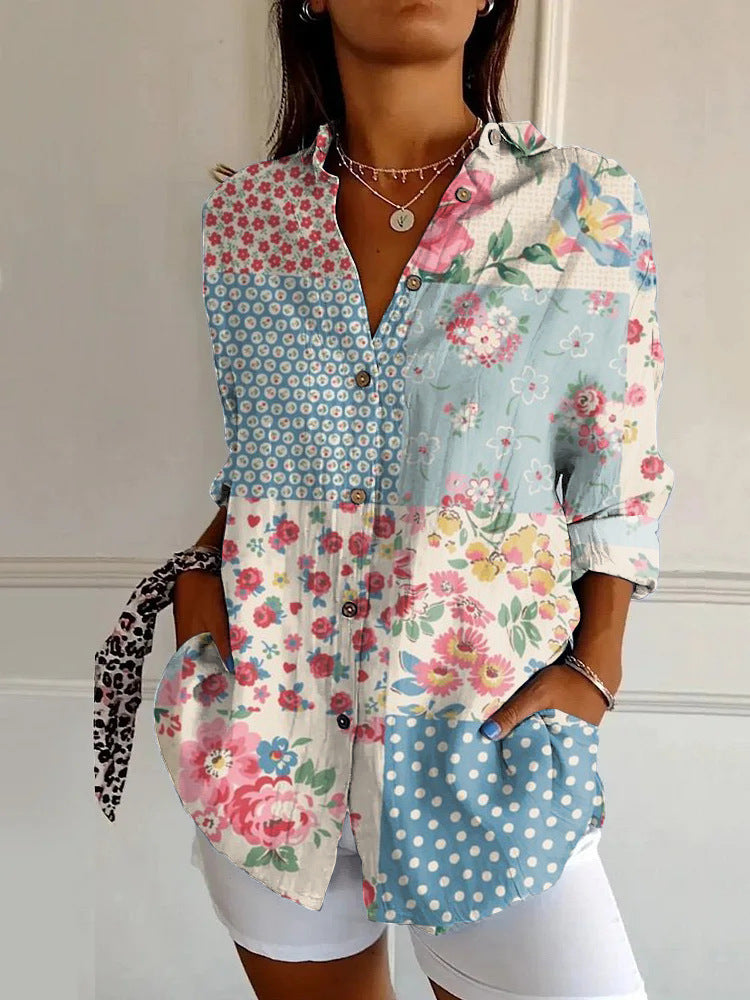 The PetalMuse 3D Floral Shirt