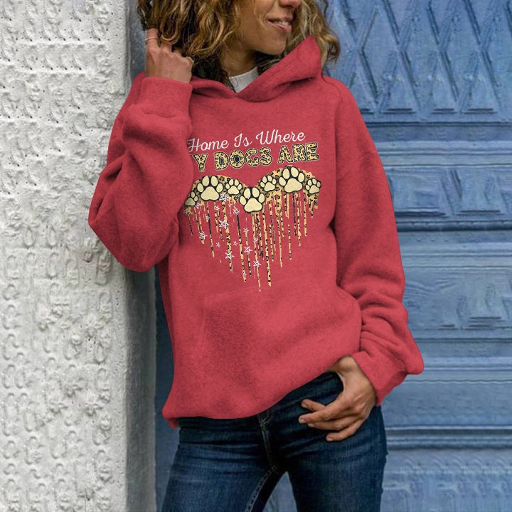 WildVibe Animal Print Hoodie