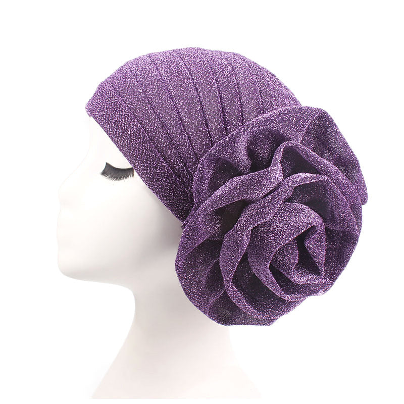 Bright silk large flower headband