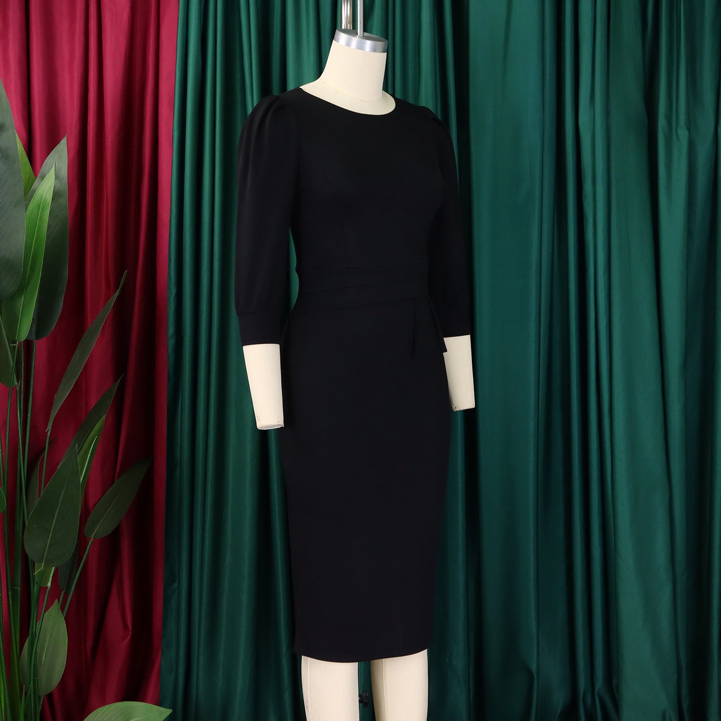 The PowerPoise Peplum Dress