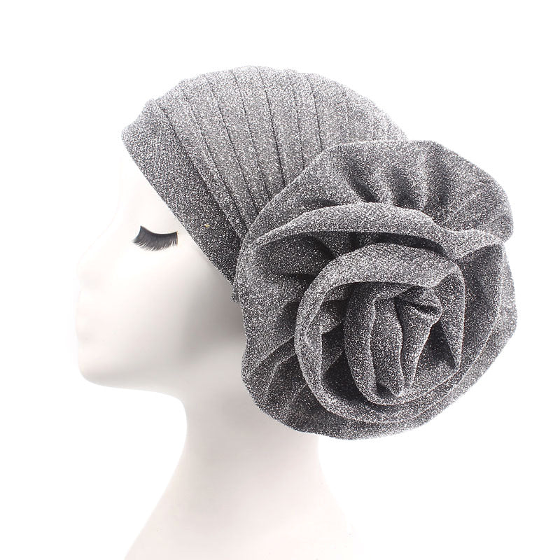 Bright silk large flower headband