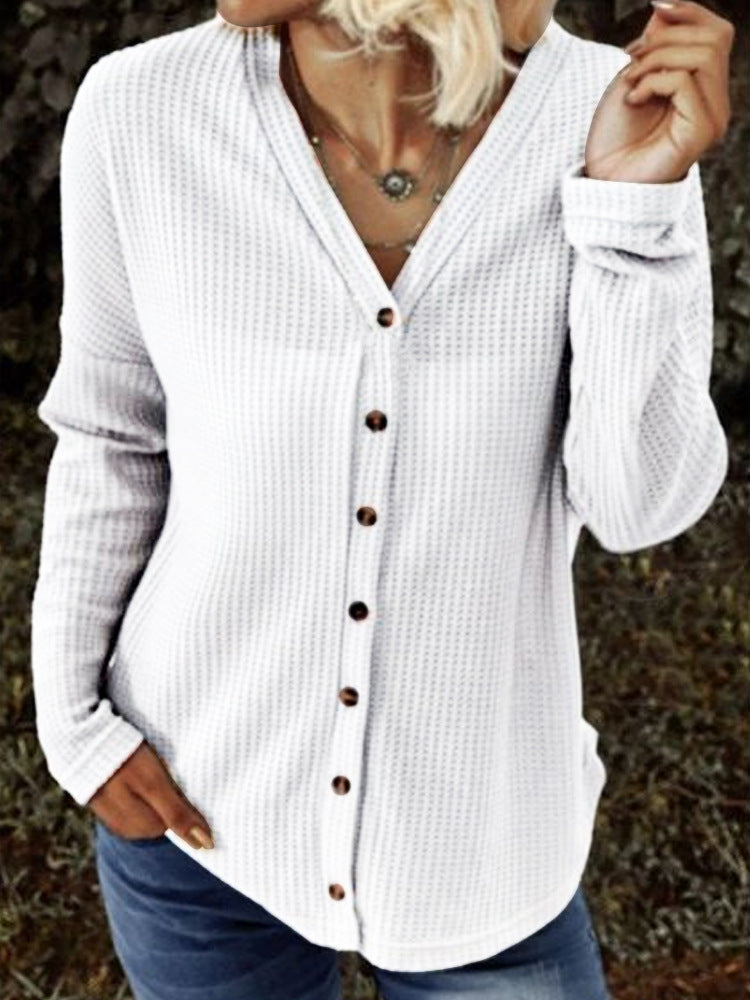 RetroWeave Hollow Knit Cardigan