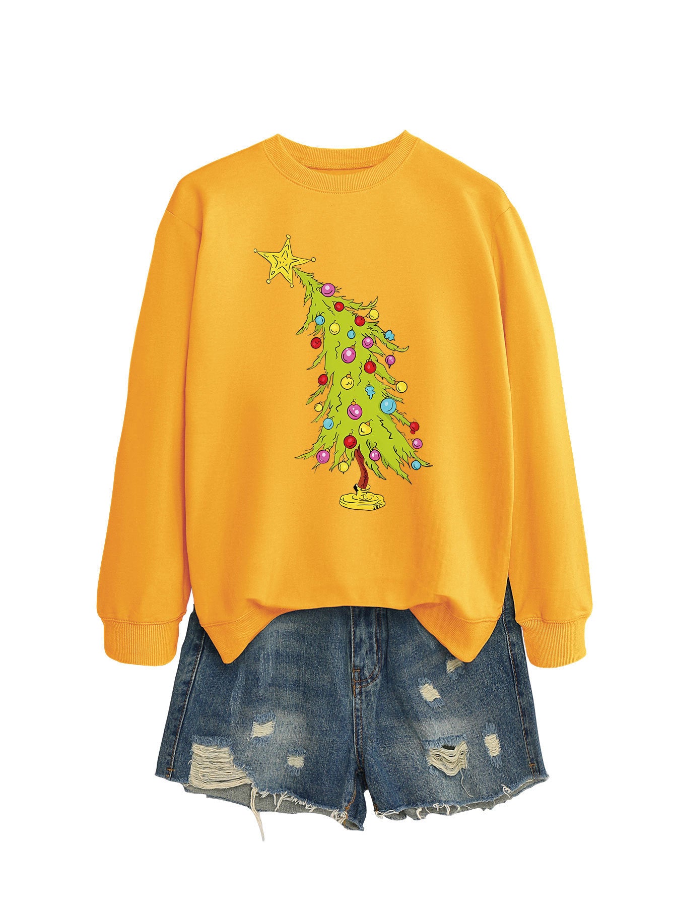Starlit Fir Festive Sweater