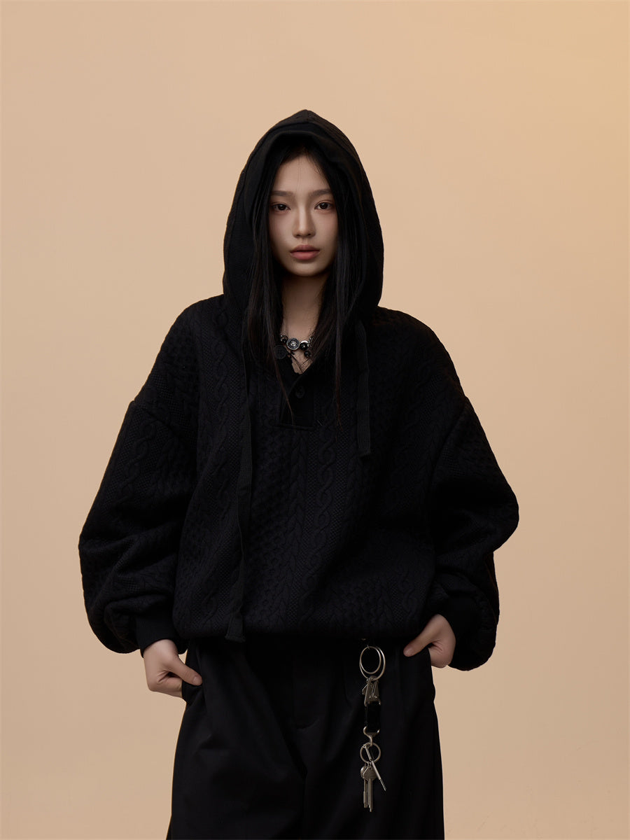 CampusEase Twist Hoodie