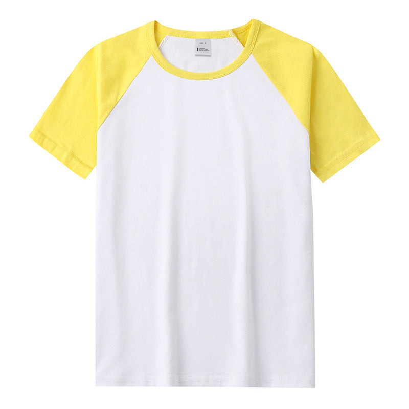 Summer Camp Ice Silk Cotton T-shirt Short Sleeve