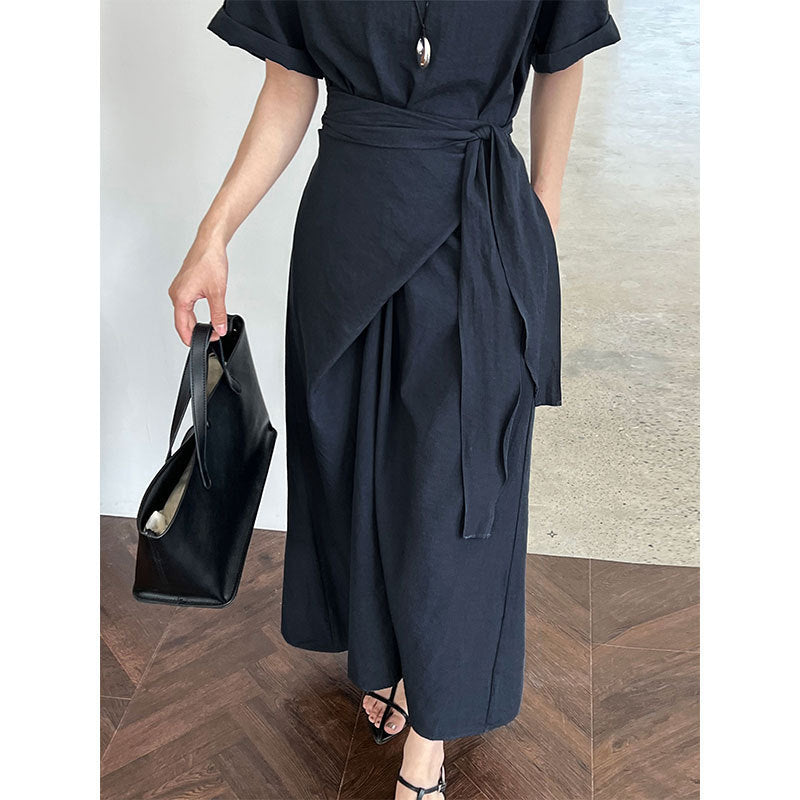 Lyra Edge Cross-Strap Dress