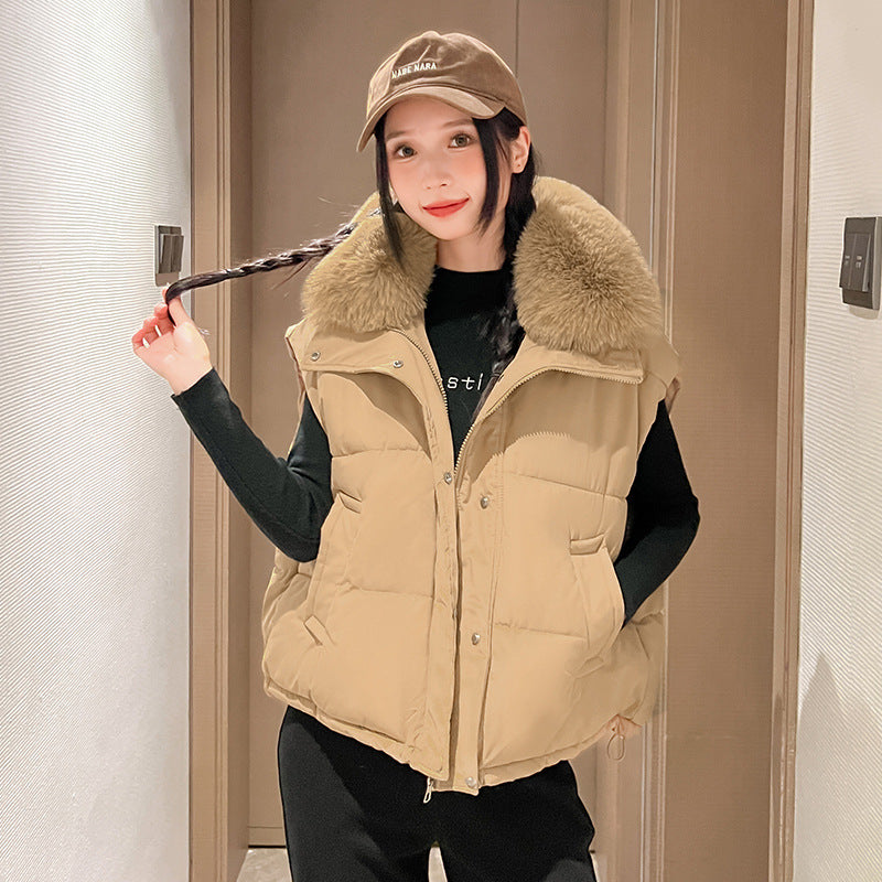 Arctica Luxe Fur-Trim Vest