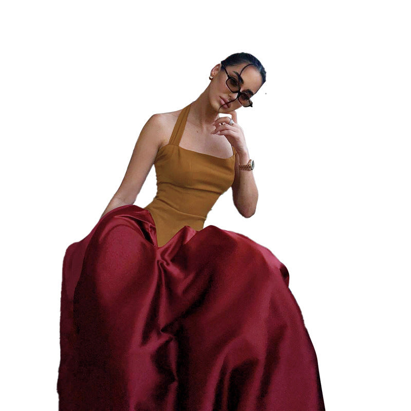Solstice Lure Halter Dress
