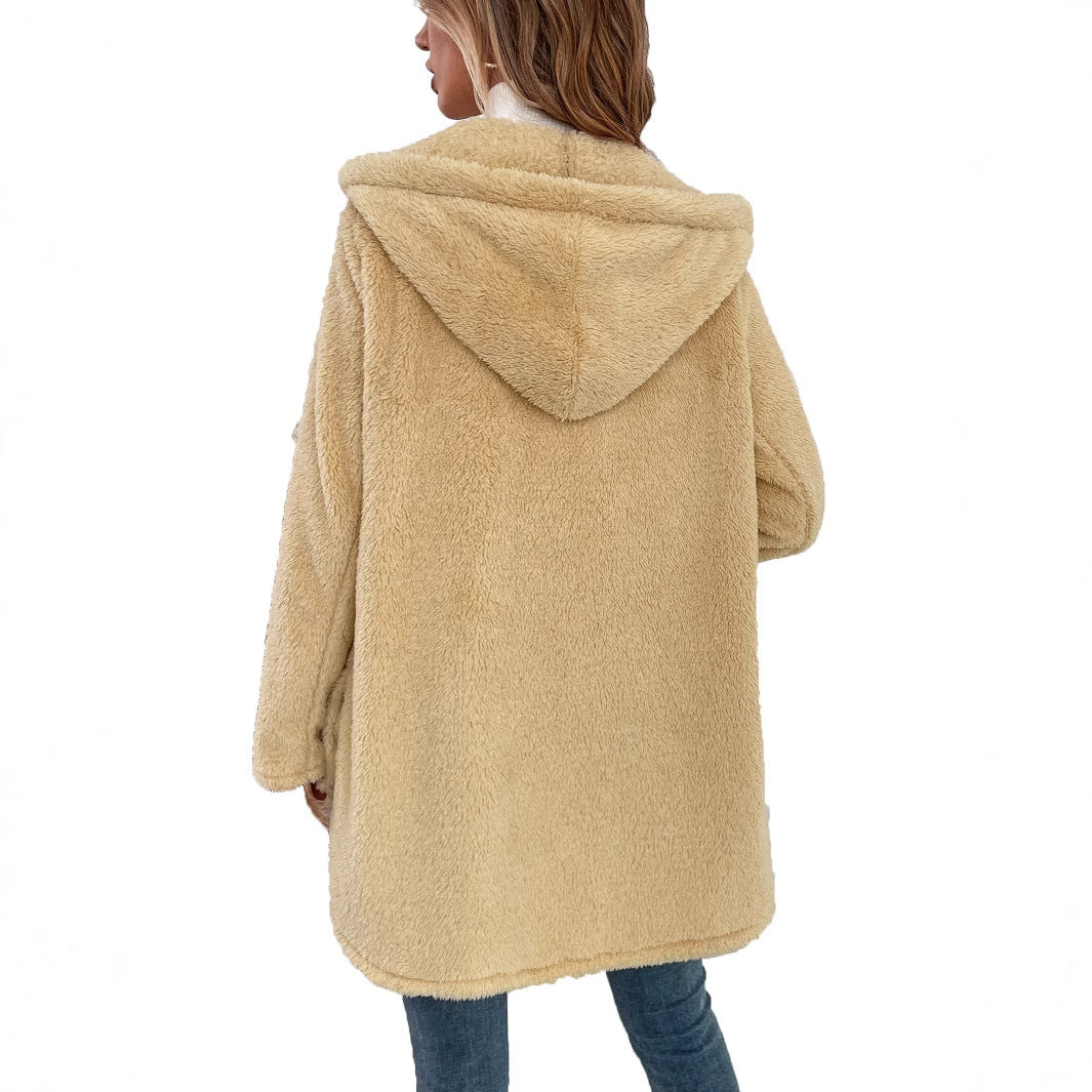 PlushEase™ Irregular Hoodie