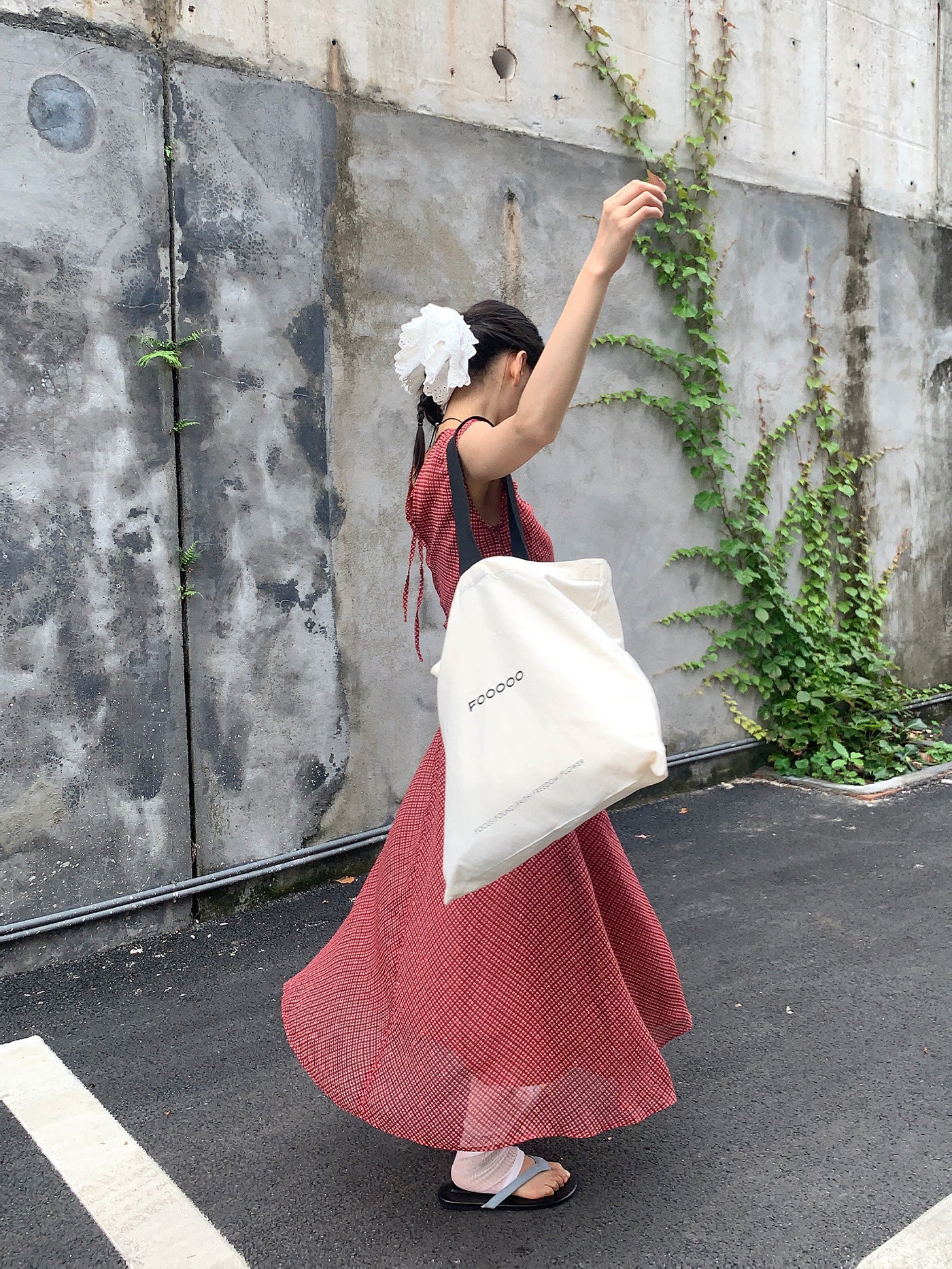 Veloura Backless Silhouette Dress