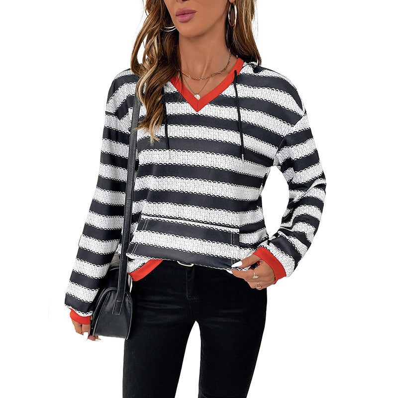 MonoChic Striped Pullover