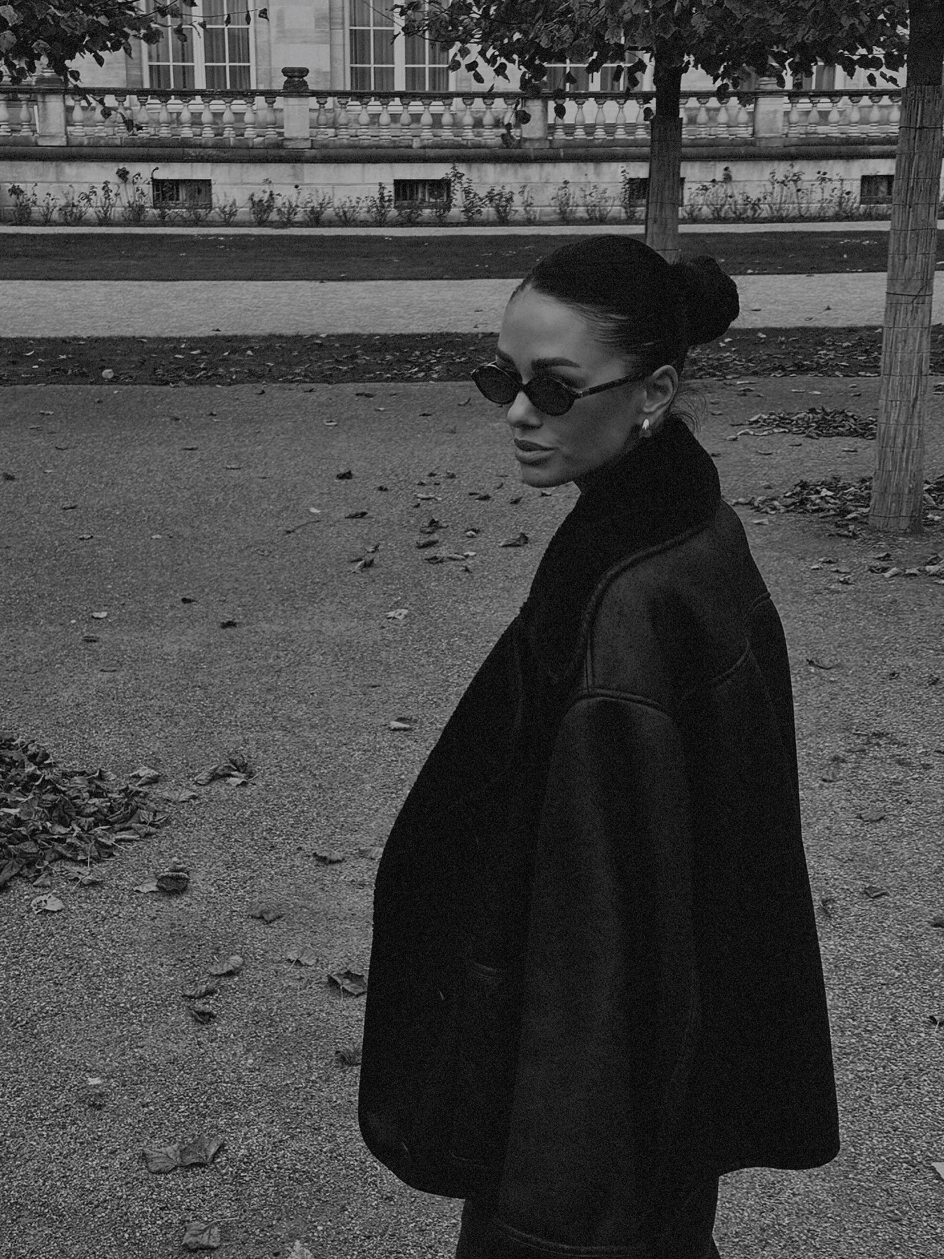NoirEterna Retro Fur Coat