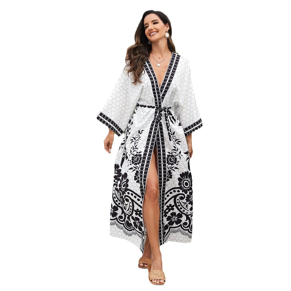 SolMist Kimono Cover-Up