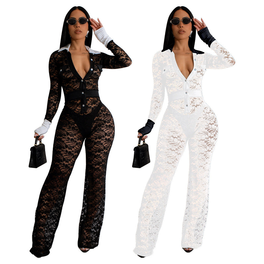 The Noir Bloom Jumpsuit