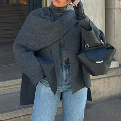 KnitÉlan Shawl Cape