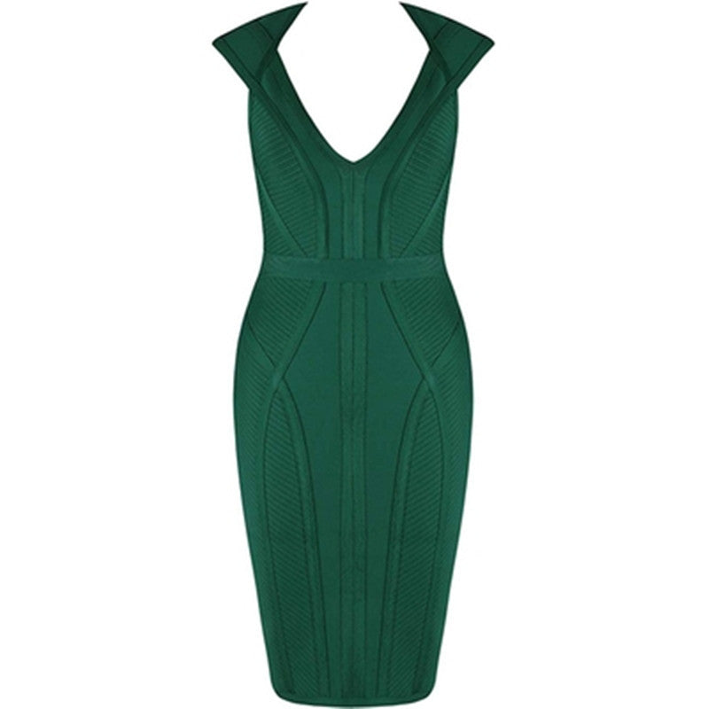 Emerald Envy Luxe Dress