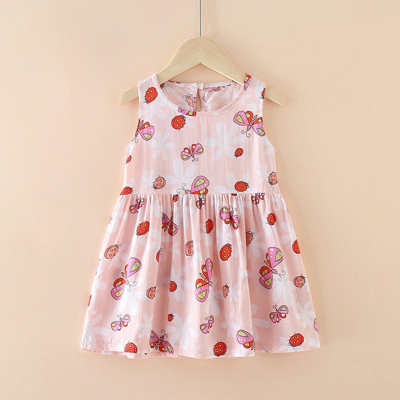 Women's Cotton Silk Beach Princess Dress