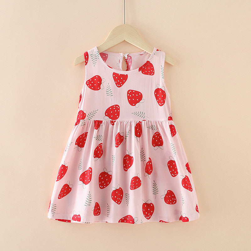 Women's Cotton Silk Beach Princess Dress