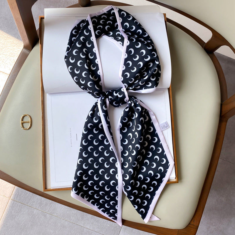 Small Long Ribbon Small Silk Scarf Korean Belt