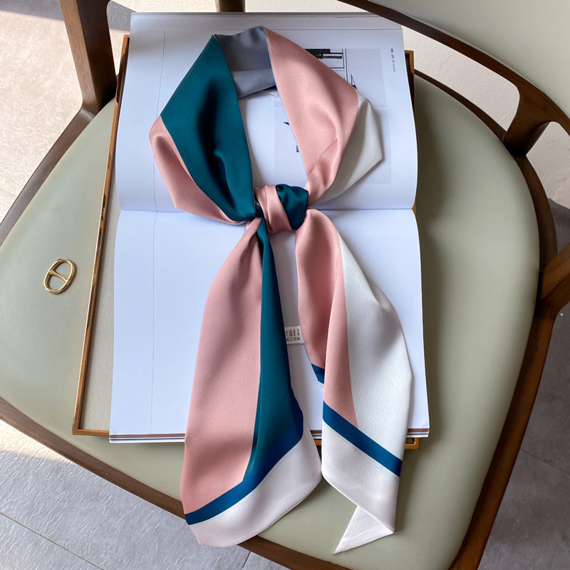 Small Long Ribbon Small Silk Scarf Korean Belt