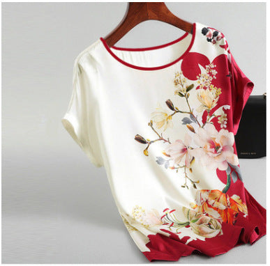 Women's ice silk short sleeve
