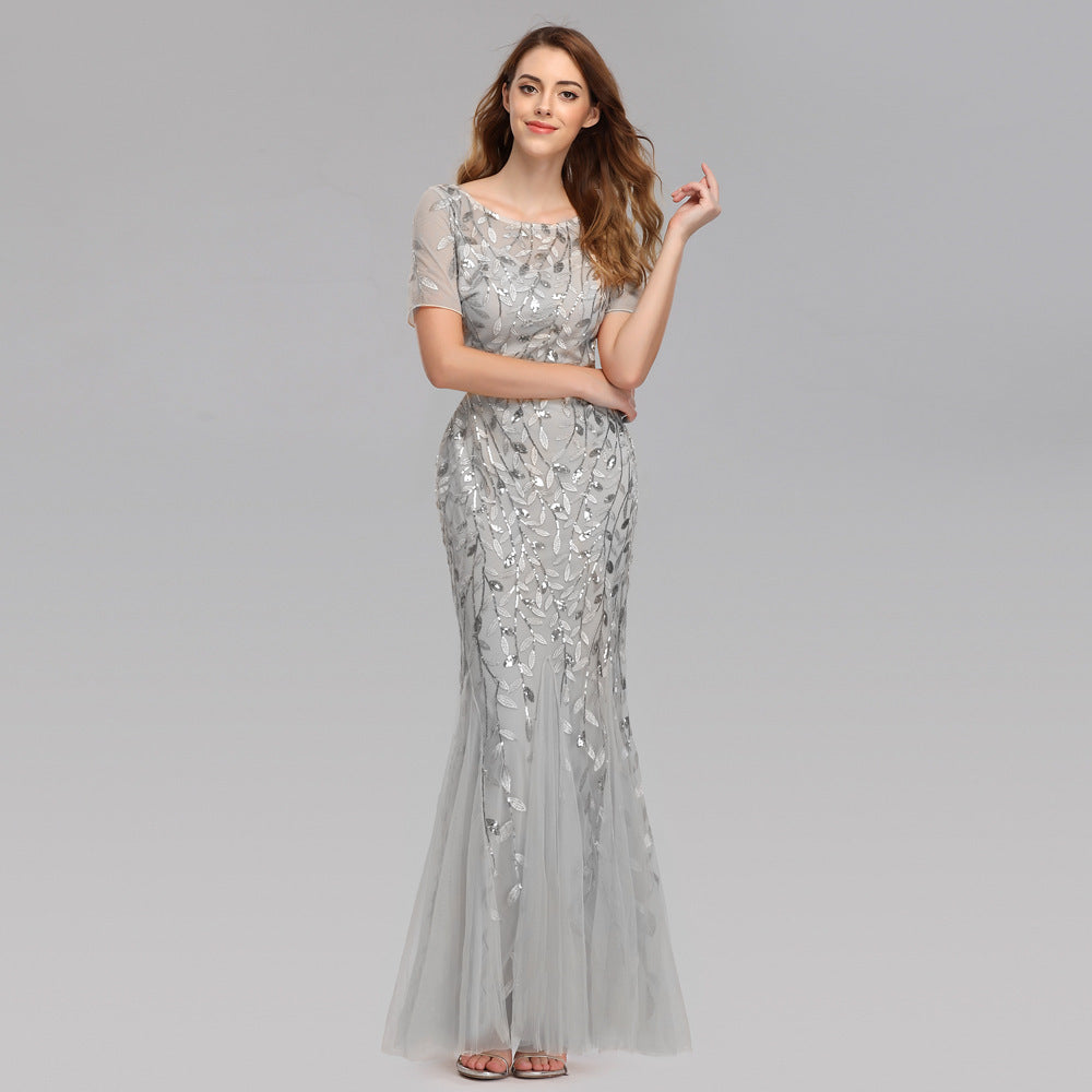 Opaline Siren Gown