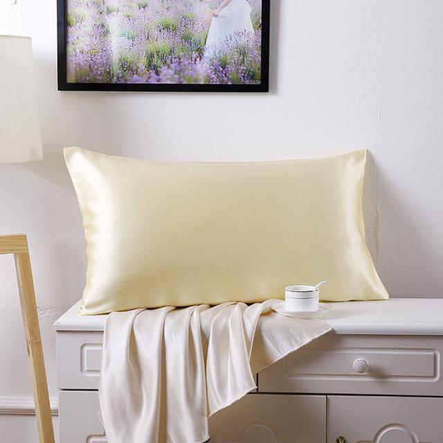 Silk Pillowcase 100 Silk Pillowcase 19mommes Double-Sided