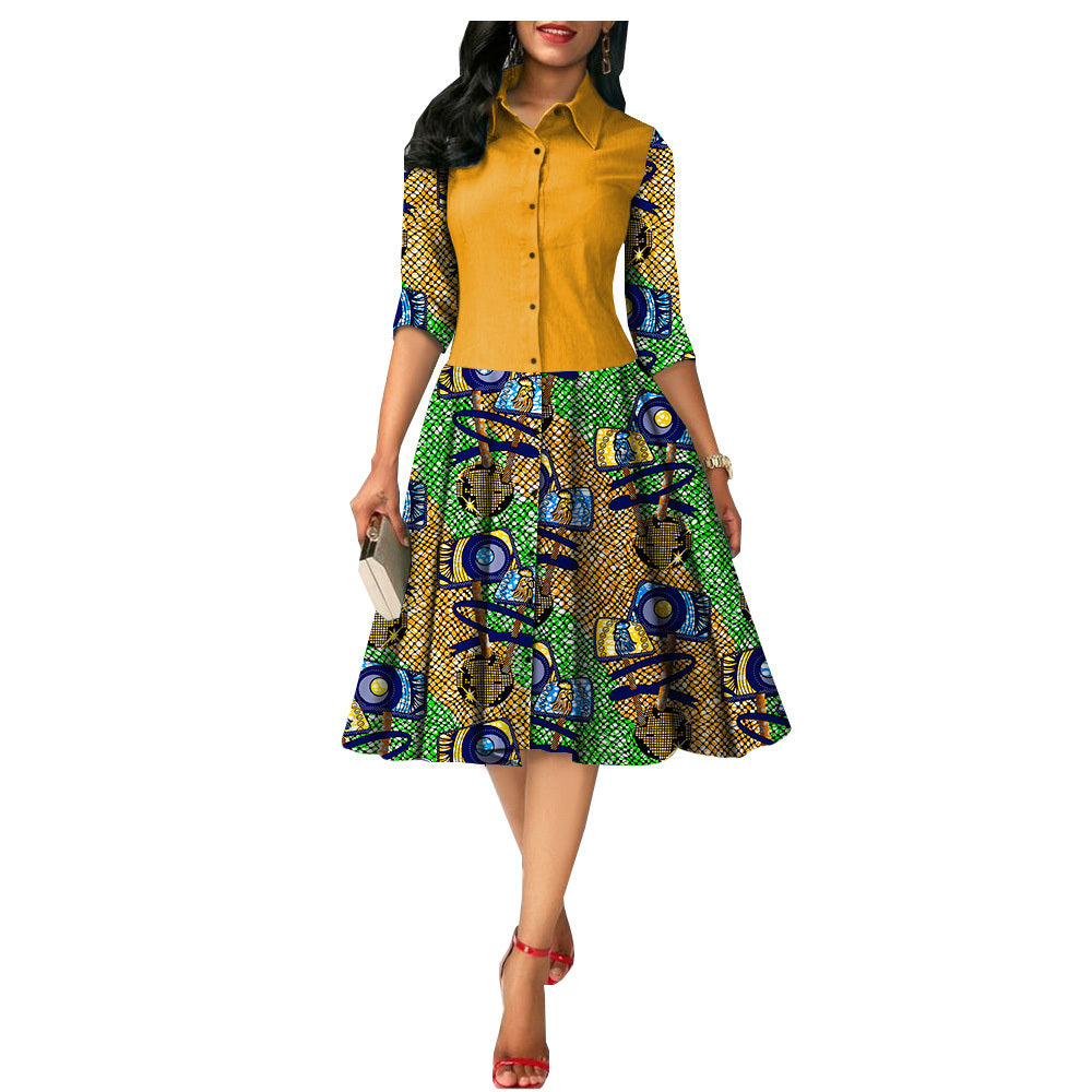 Zahara Sunflare Dress