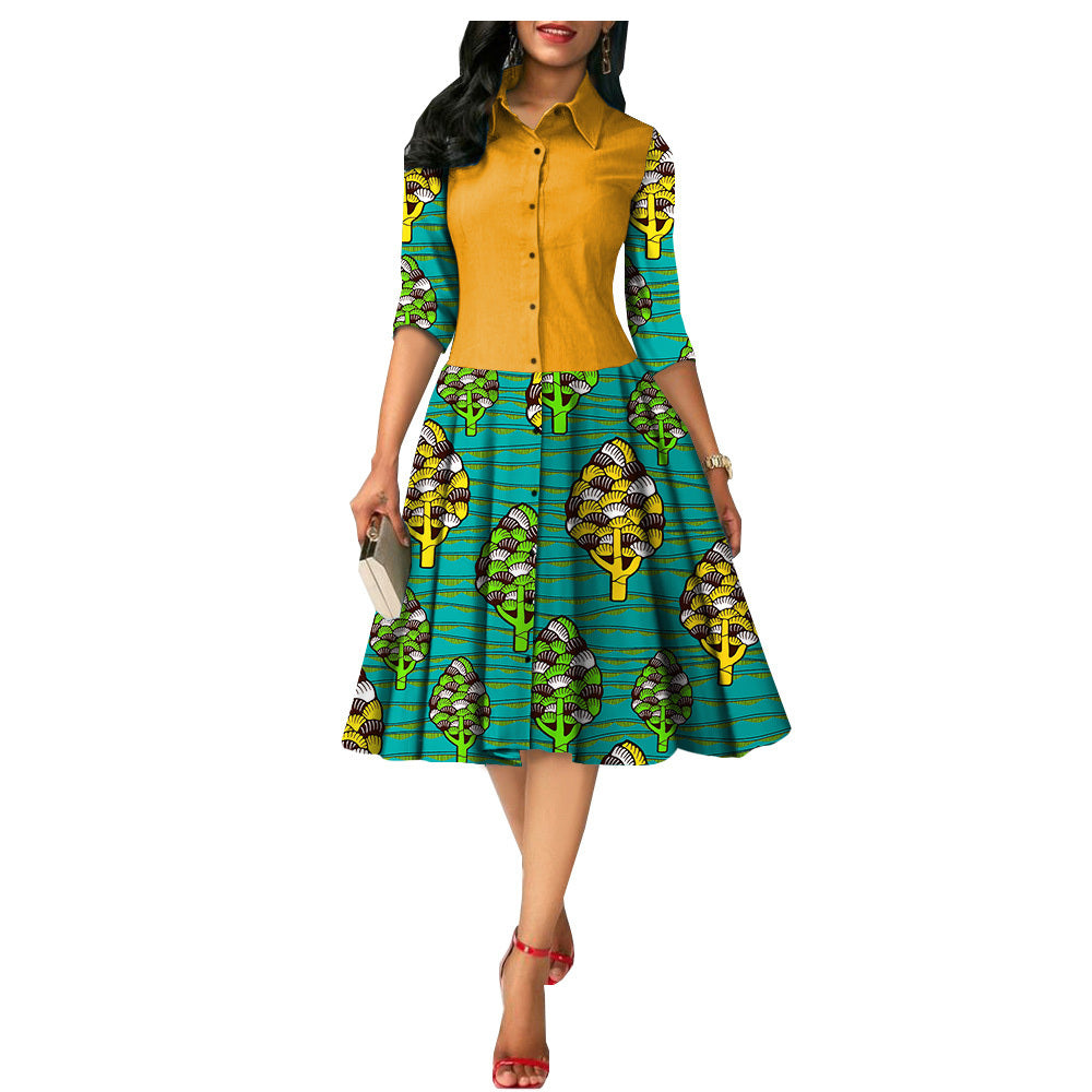 Zahara Sunflare Dress