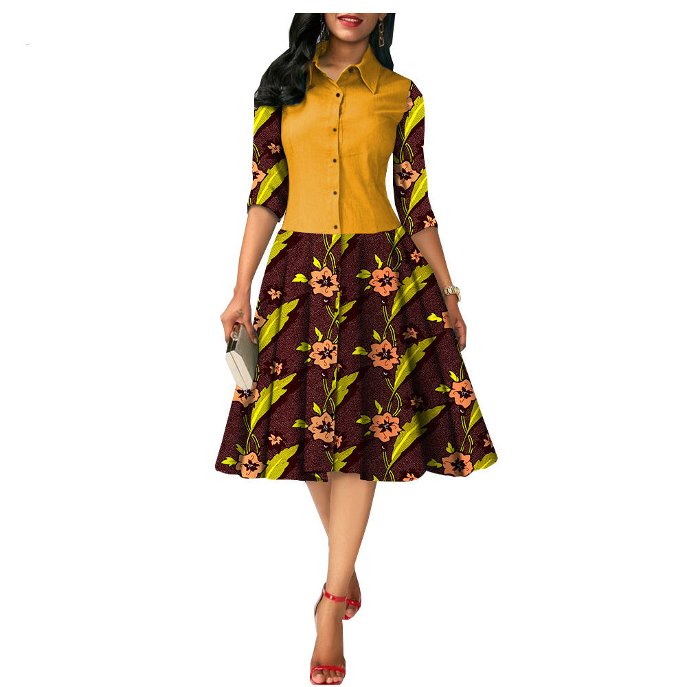 Zahara Sunflare Dress